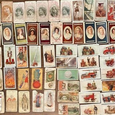 Vintage & Antique Cigarette Cards - Firefighting - Railway Engines - Miniatures - Player - Wills & More