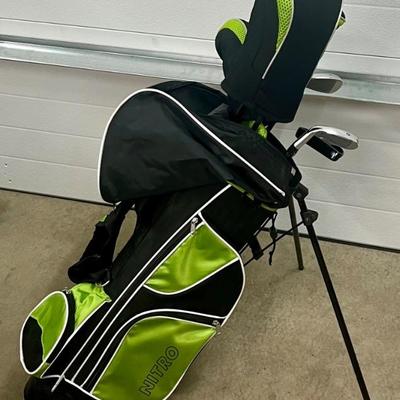 Nitro Crossfire Junior Golf Club Set 