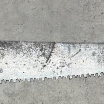 Antique Warranted Superior 47.5" Cross Cut Saw