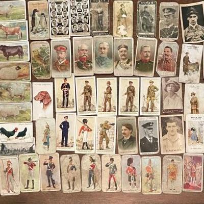 Antique & Vintage Cigarette Cards - Black Cat - Poultry - Naval Portraits - Player - Gallaher - Wills - Cope