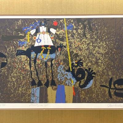 Joze Ciuha Fairytale VI Signed Limited Edition Print 80 Of 100 Out Of Frame