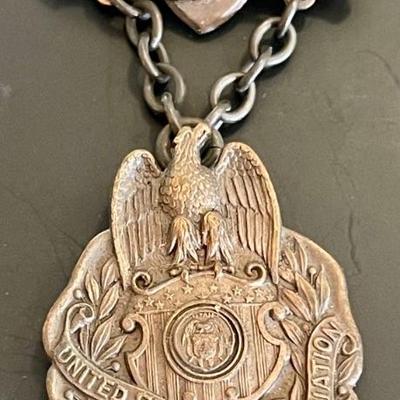 1910 Antique Bronze Championship U S National Revolver Assoc - Pistol Match - Won By C.  T. Letchfield 