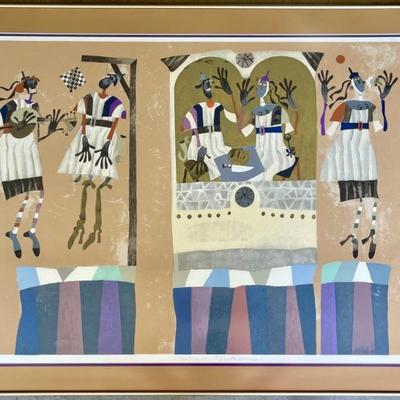 Joze Ciuha Pravljica V 1984 Signed Epreuve D'artiste Limited Edition 11 Of 11