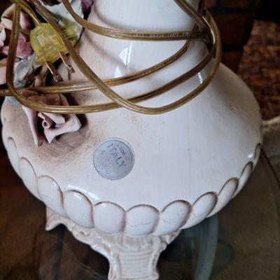 Capodimonte lamps

