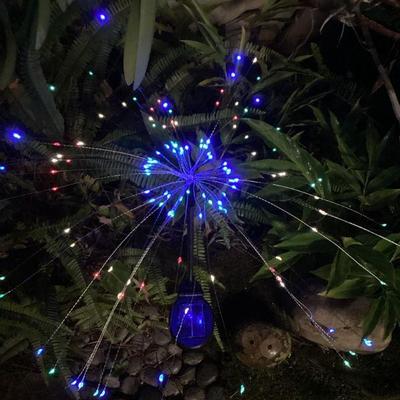 MMF042 Two “Fireworks” Solar Lights New