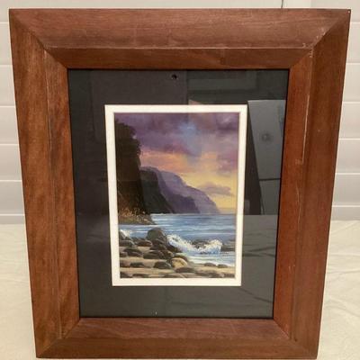 MMF072 Framed Original Scenic Painting On Board