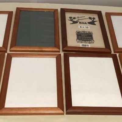MMF045 Eight Koa Wood Picture Frames 