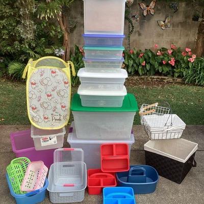 MMF146 Various Handy Storage Bins & Organizers