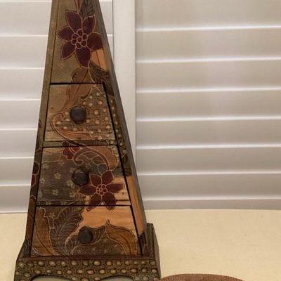 MMF065 Balinese Looking Decorative Storage