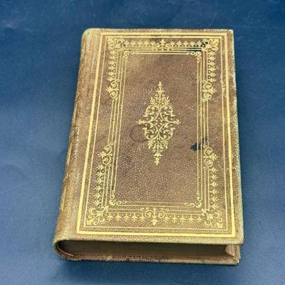 Holy Bible Presented In 1872
