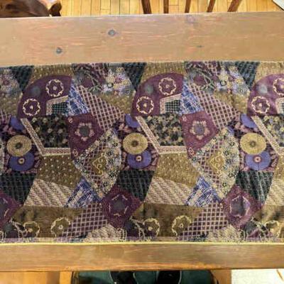 Whimsical Pattern Purple Tapestry
