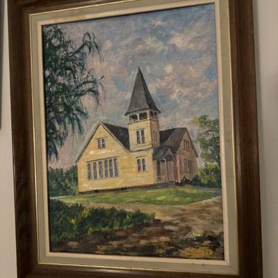 McCall 79 Church Painting
