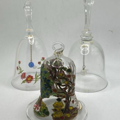 (3) Bells FT Intaglio Crystal
