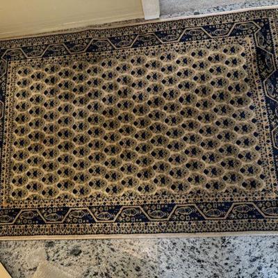 Blue And Green Area Rug
