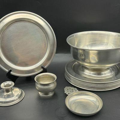 Woodbury Pewterers Lot
