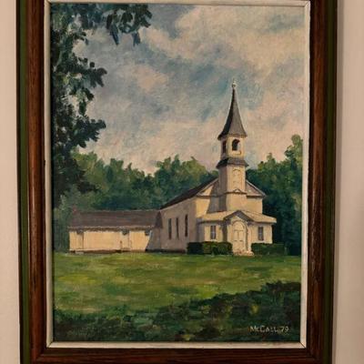 McCall 79 Church Painting