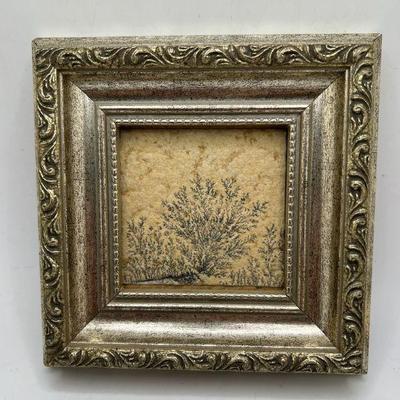 Dendrite Framed Art Imported from Germany
Homeowner imported this from Germany and was told that it's a stone, Dendrite. 