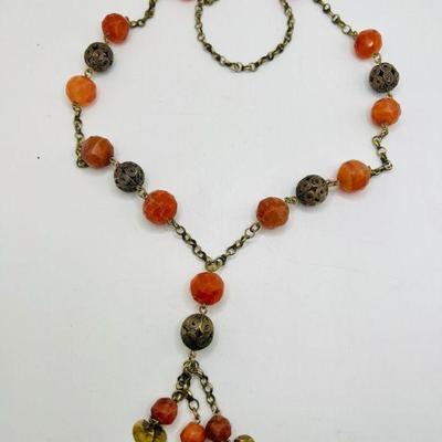 Filigree & Stones Necklace
