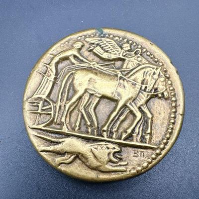Heavy Metal Chariot “Coin” Signed

