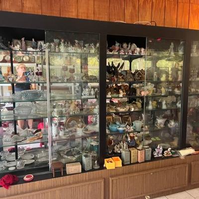 Black Glass Sliding Door Display Case is for sale to.