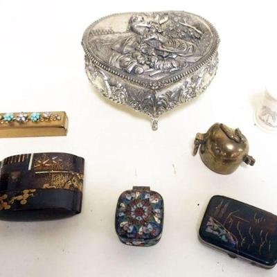 1258	ASSORTED DRESSER AND MINIATURE BOXES
