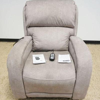1196	ULTRA COMFORT POWERLIFT AND RECLINER CHAIR, LIKE NEW, PURCHASED 9-30-23
