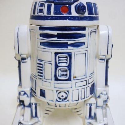 1049	POTTERY 1977 STAR WARS R2D2 COOKIE JAR, 20TH CENTURY FOX, APPROXIMATELY 13 IN HIGH
