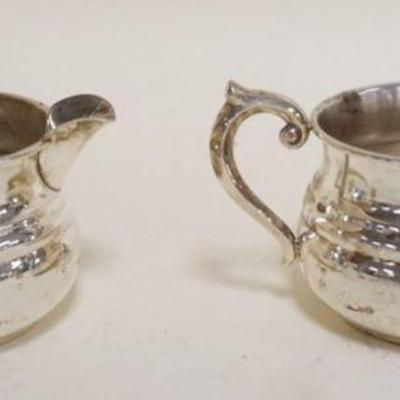 1091	GORHAM STERLING CREAMER & SUGAR, 3.1 OZT
