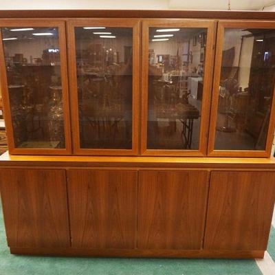 1183	DANISH TEAK SKOVBY MOBELFABRIK BREAKFRONT, APPROXIMATELY 81 IN X 19 IN X 72 IN H

