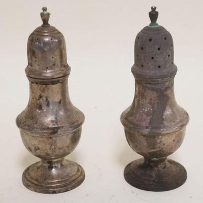 1099	STERLING SILVER SALT & PEPPER SHAKERS, 4.5 OZT
