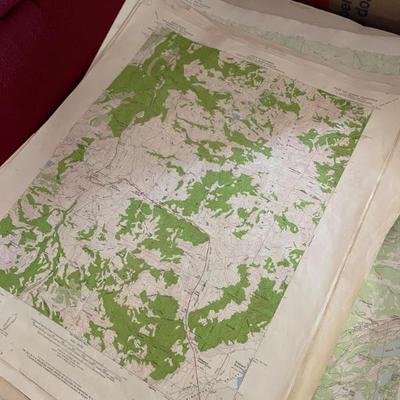maps to be framed