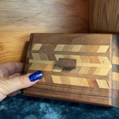 wood carved boxes
