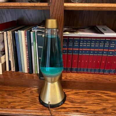 Vintage large lava lamp