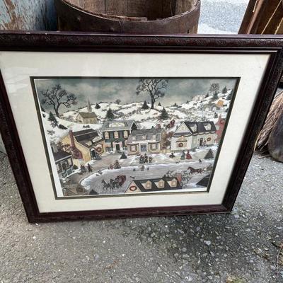 Winter Scene Print 
$50