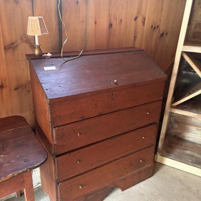 Slant top bureau 
$375