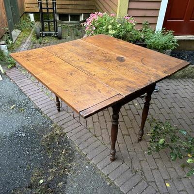 Early Pine maple table 
$175