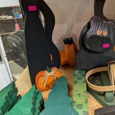 Halloween & Christmas wood shapes