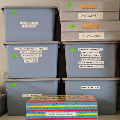 Greeting cards for various occasions