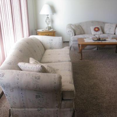 Love seat  $55.00
Sofa  $ 125.00