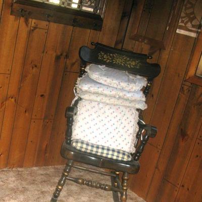 painted rocker $ 85.00
