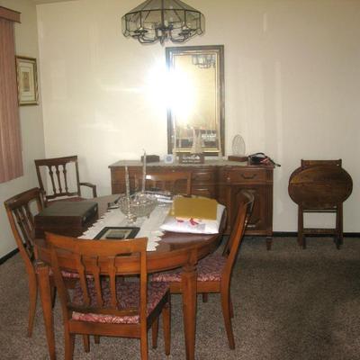 diind table and chairs $ 295.00
