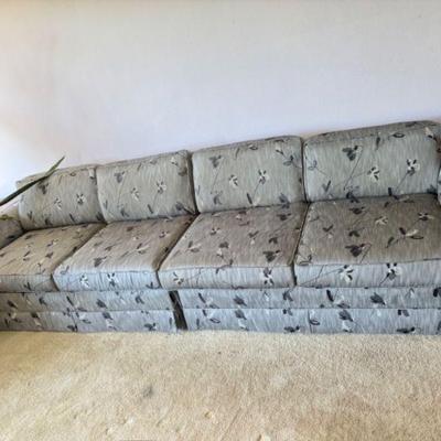 Mid-Century Modern Very Long Sofa by Slyter/Magnuson	