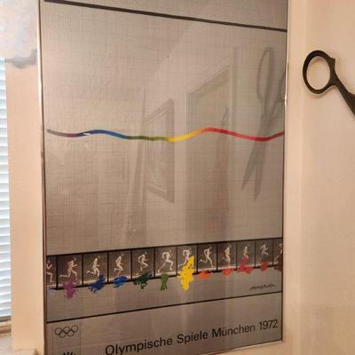 1972 Munich Olympic Games - Shusaka Arakawa Poster