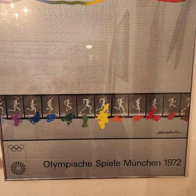 1972 Munich Olympic Games - Shusaka Arakawa Poster