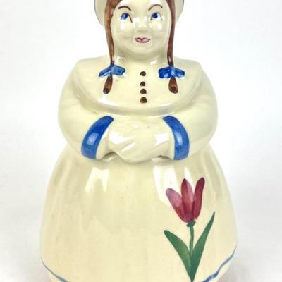 #202 • 1940's Shawnee Dutch Girl Cookie Jar
WWW.LUX.BID