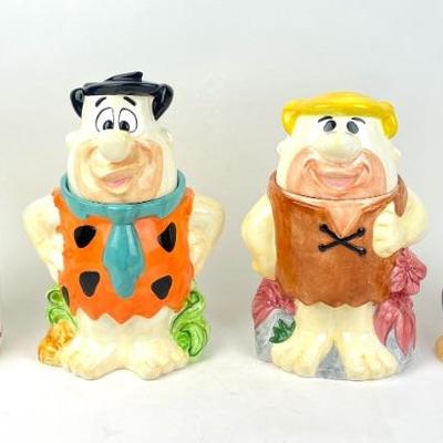 #91 • 4 Hanna-Barbera 1994 Flinstones Cookie Jars
WWW.LUX.BID