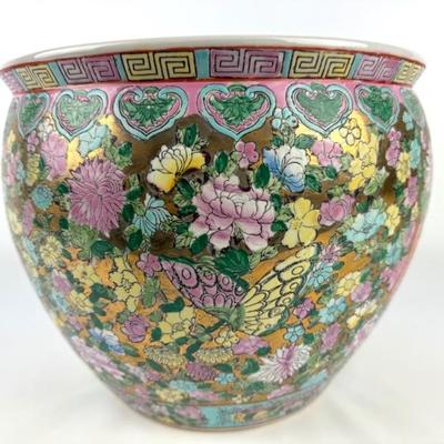 #170 • Chinese Floral Fishbowl Planter
WWW.LUX.BID