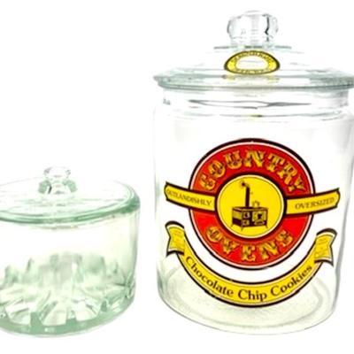#286 • Large Vintage Country Ovens Cookie Jar And Vintage Sanitary Cheese Preserver
WWW.LUX.BID