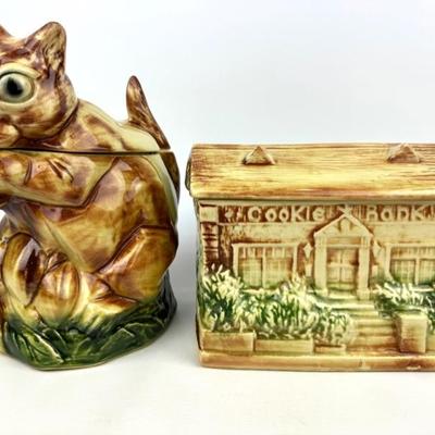 #272 • McCoy Pottery Squirrel & Cookie Bank Cookie Jar
WWW.LUX.BID