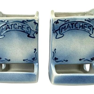 #333 • Clay City Pottery Match Dispensers - Pair
WWW.LUX.BID